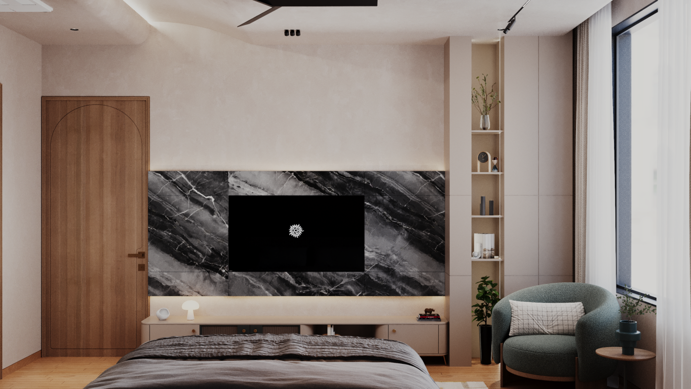 Daughter’s Bedroom – 3D Visualization