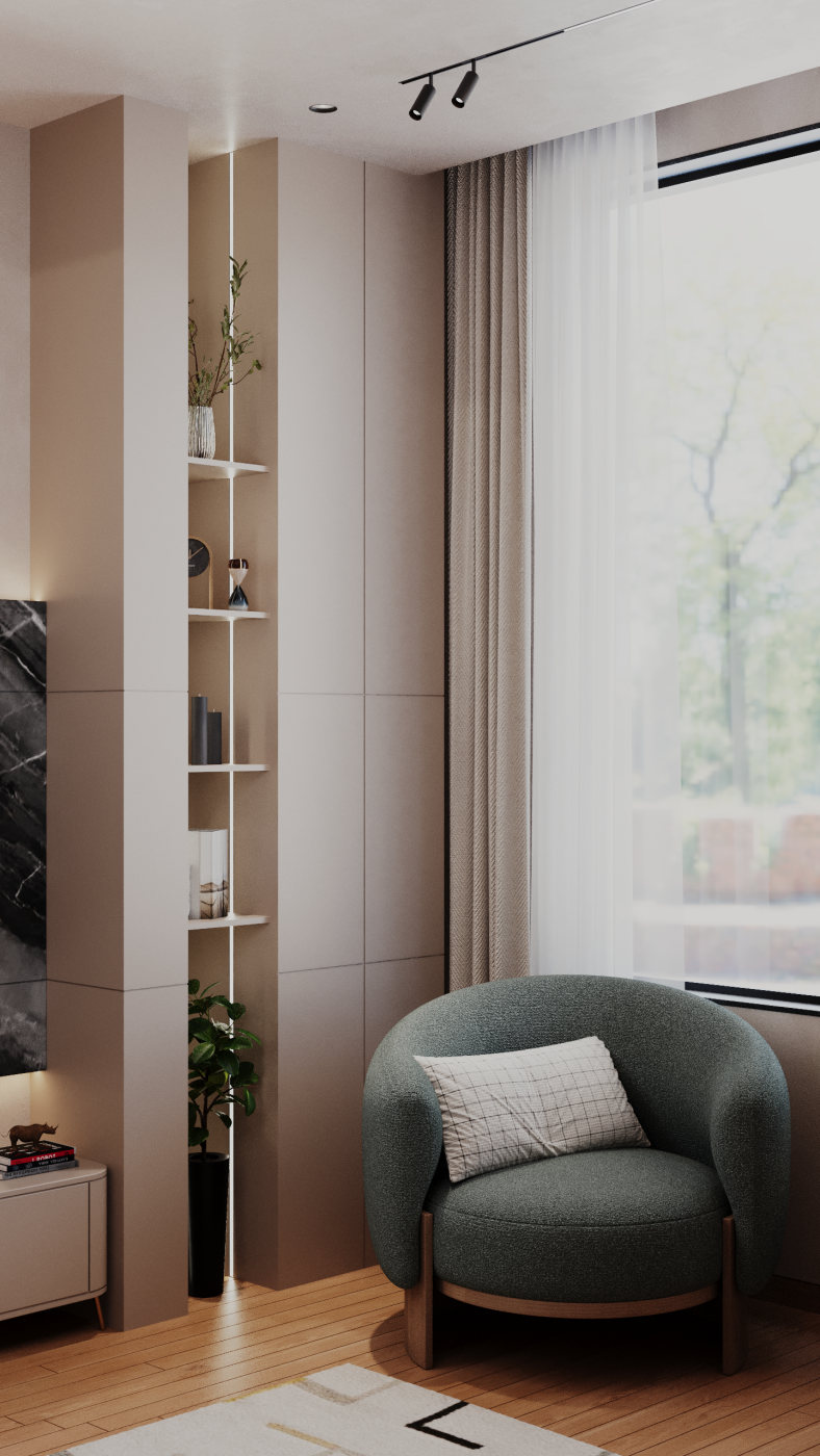 Daughter’s Bedroom – 3D Visualization