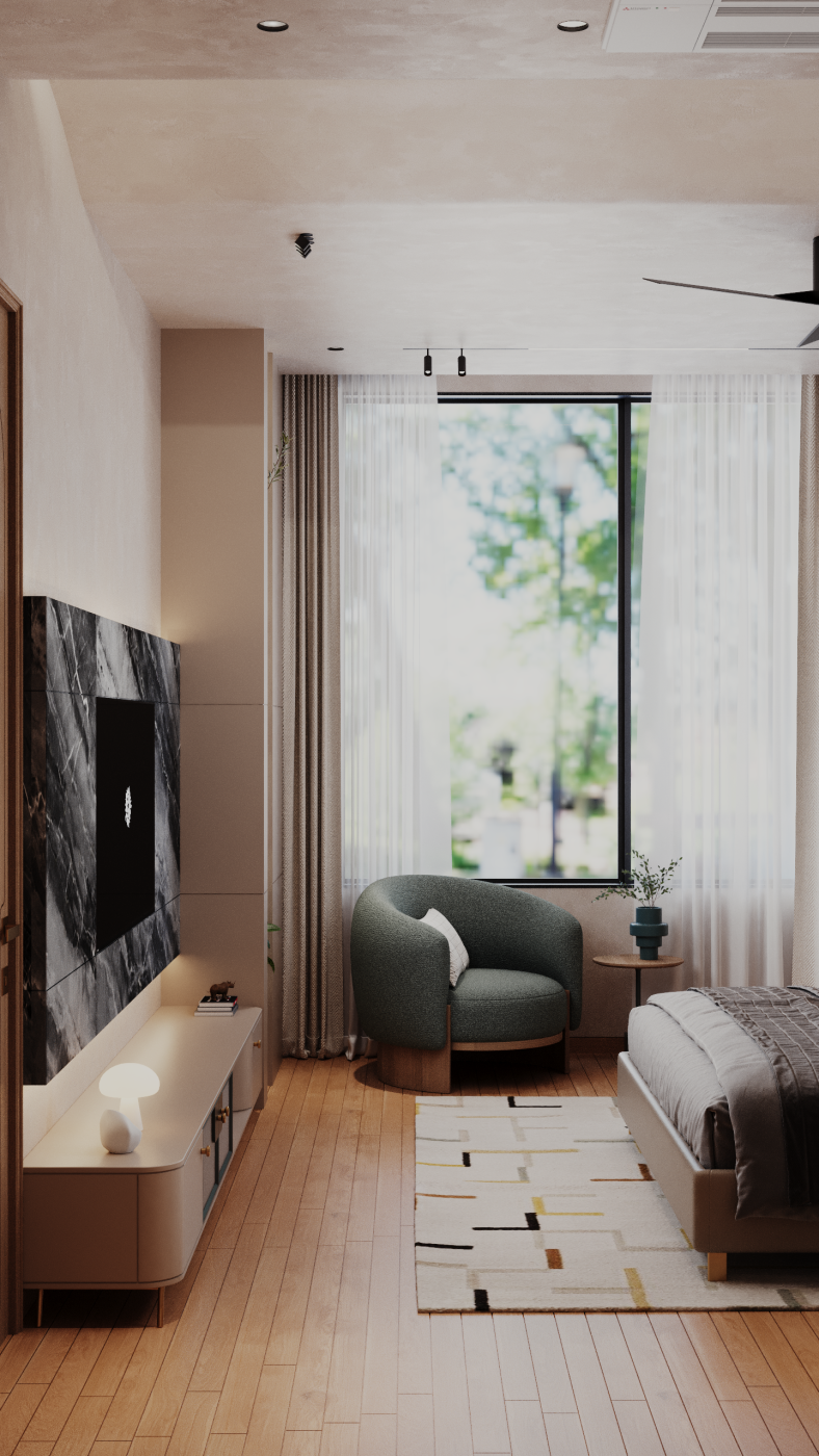 Daughter’s Bedroom – 3D Visualization