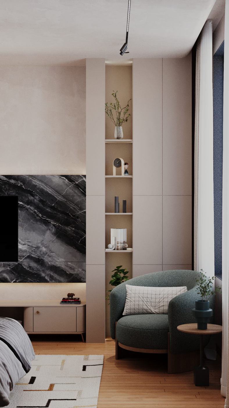 Daughter’s Bedroom – 3D Visualization