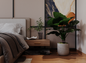 Daughter’s Bedroom – 3D Visualization