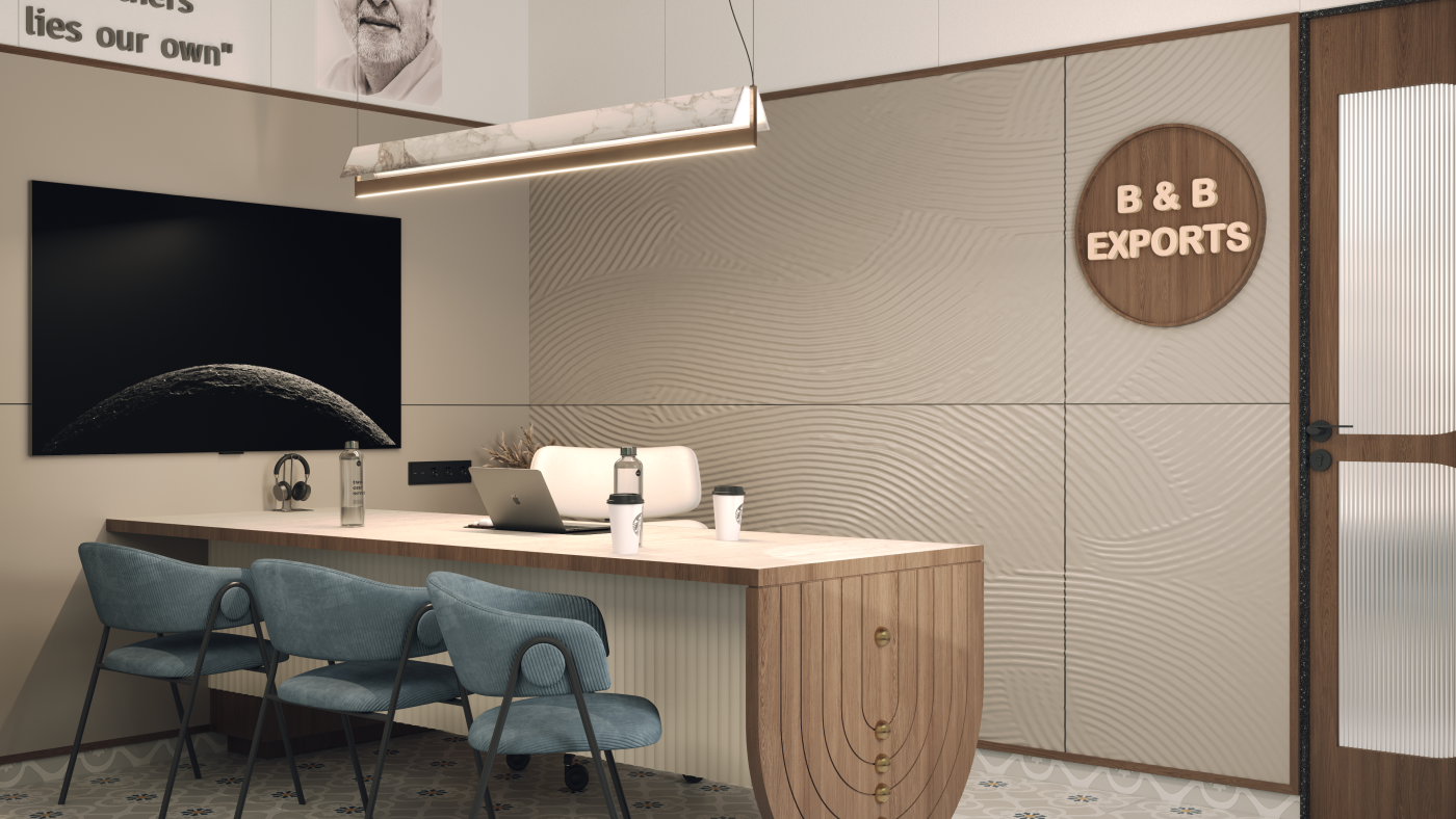 B & B Export's Office - 3D Visualization