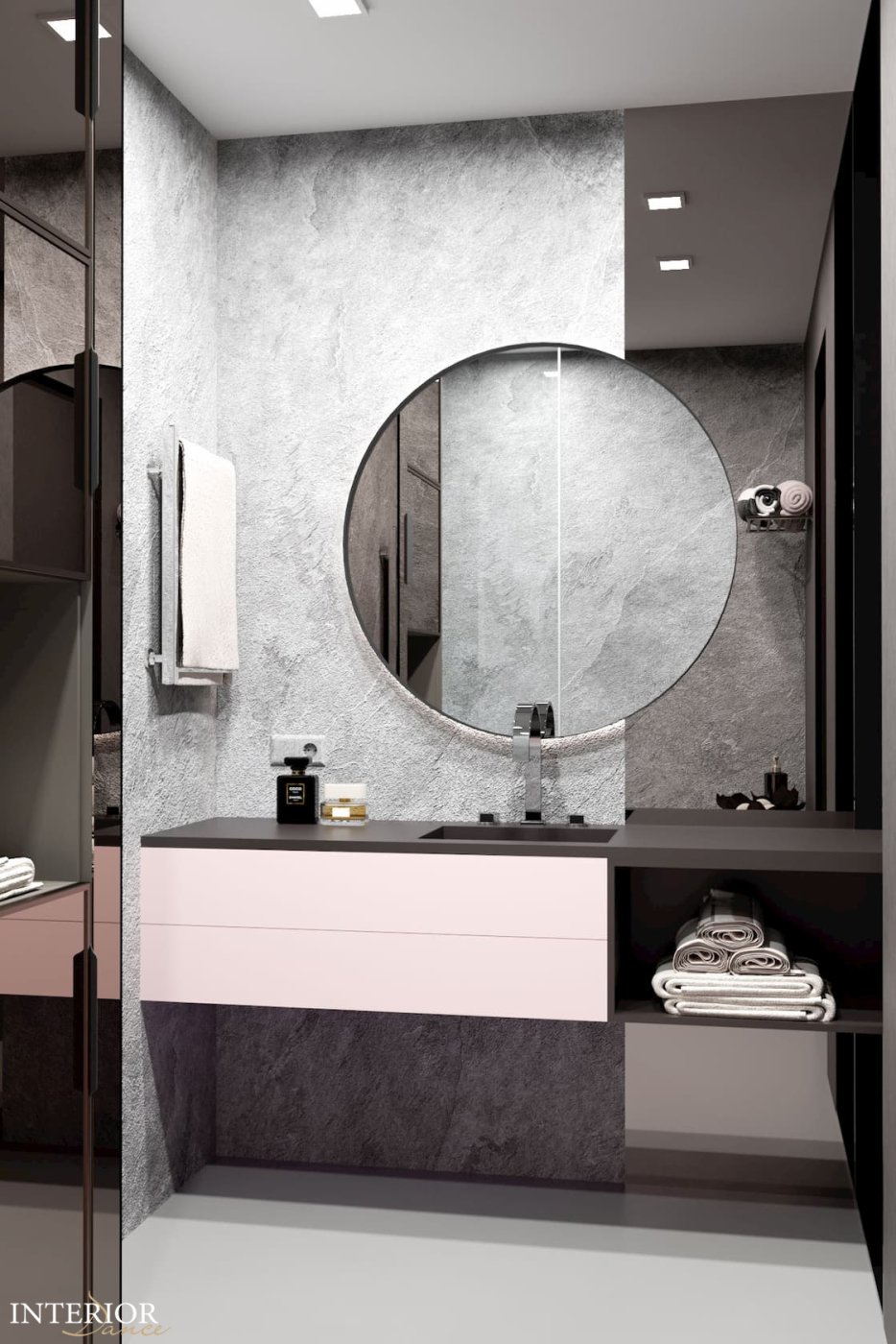 Мужской розовый