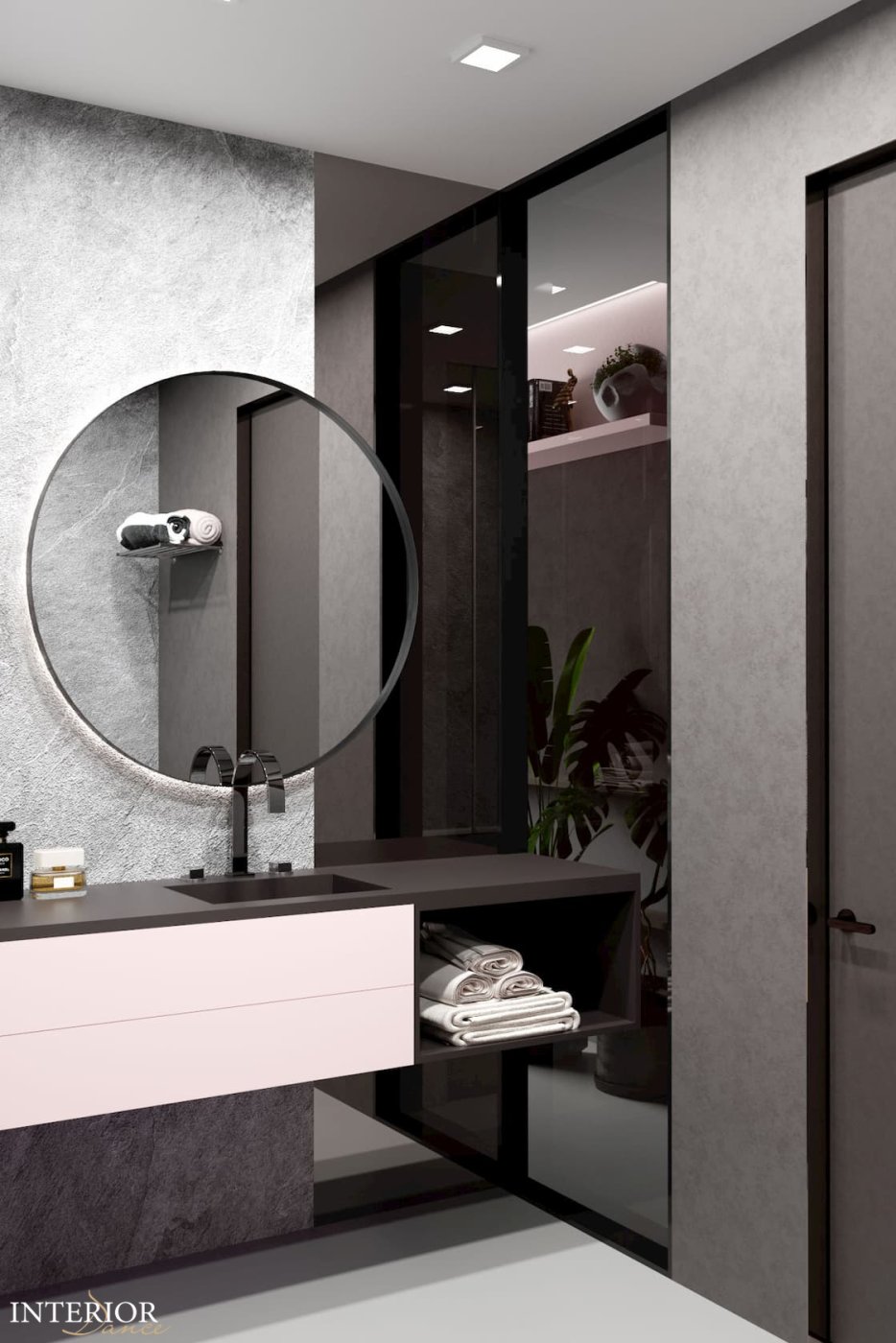 Мужской розовый