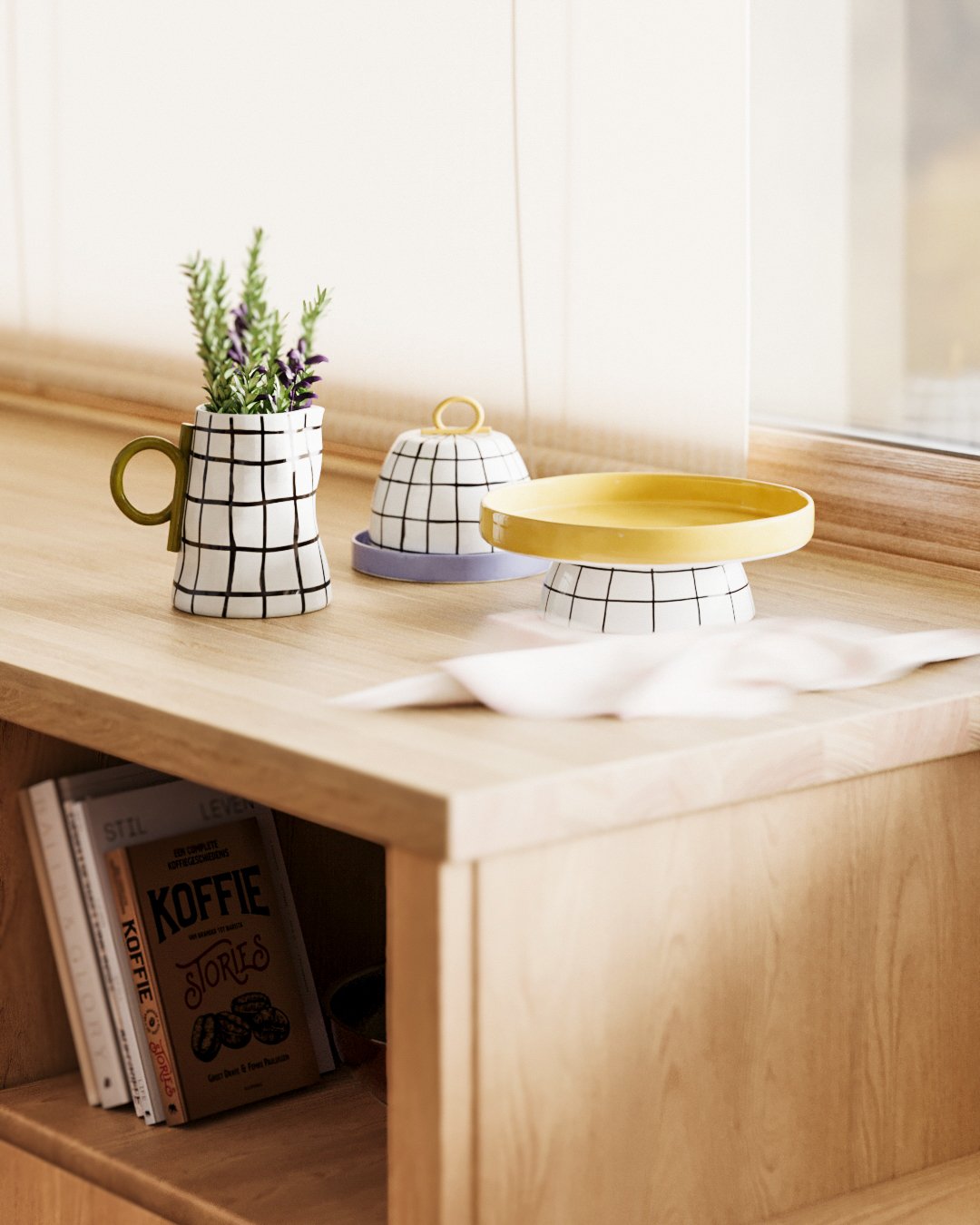 Scandi kitchen | reference 3D visualisation