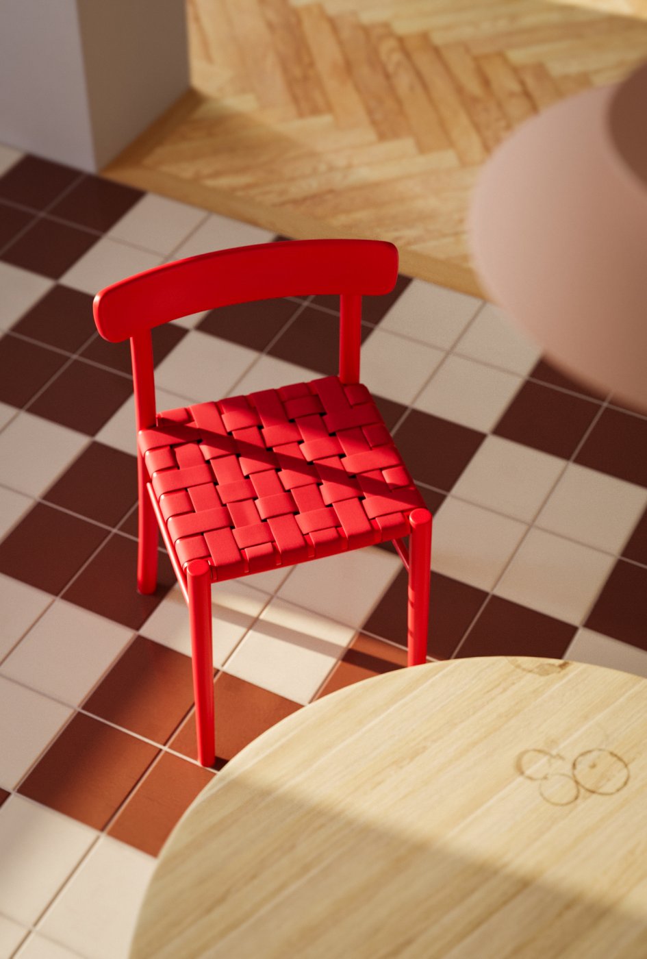 Scandi kitchen | reference 3D visualisation