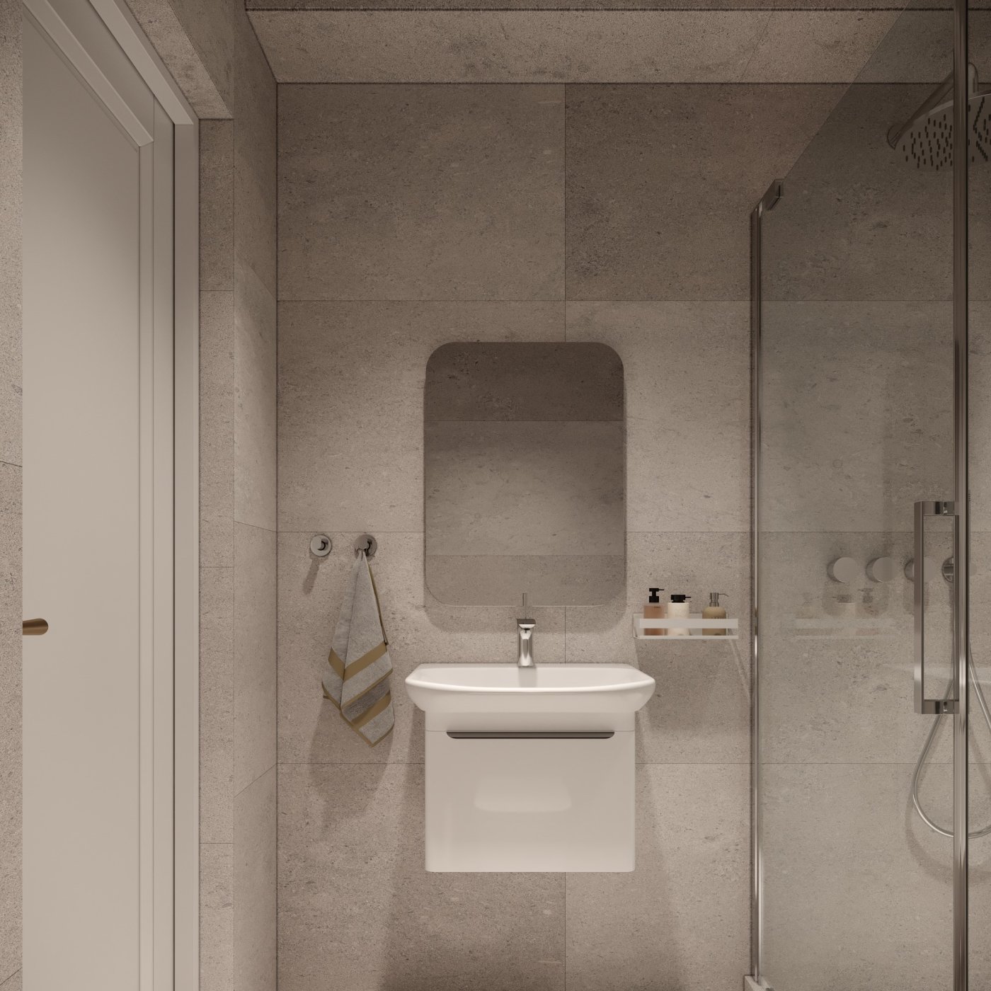 Neoclassical Bathroom