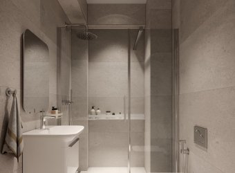 Neoclassical Bathroom