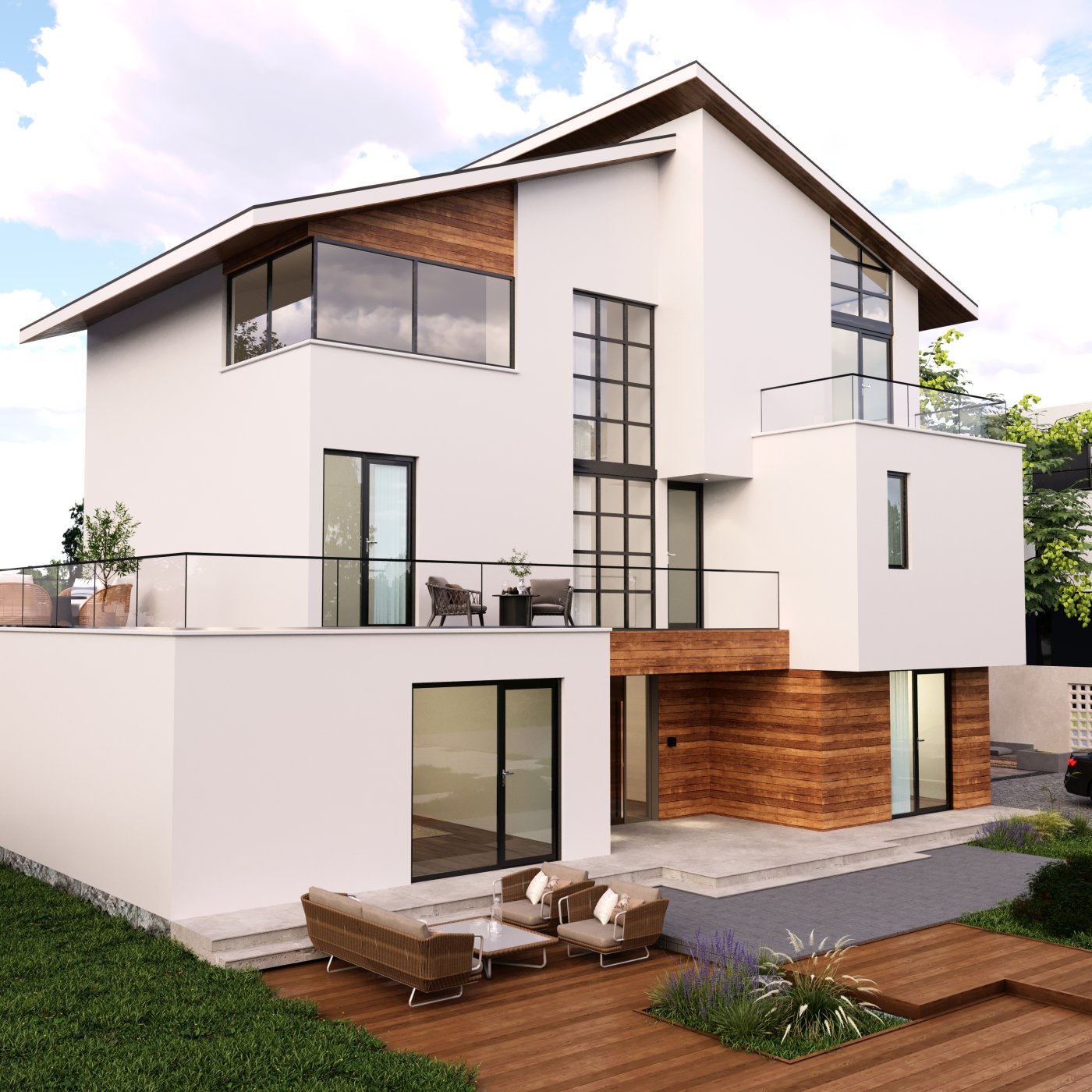 modern villa