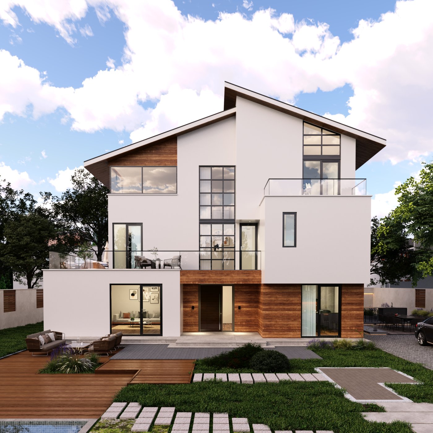 modern villa