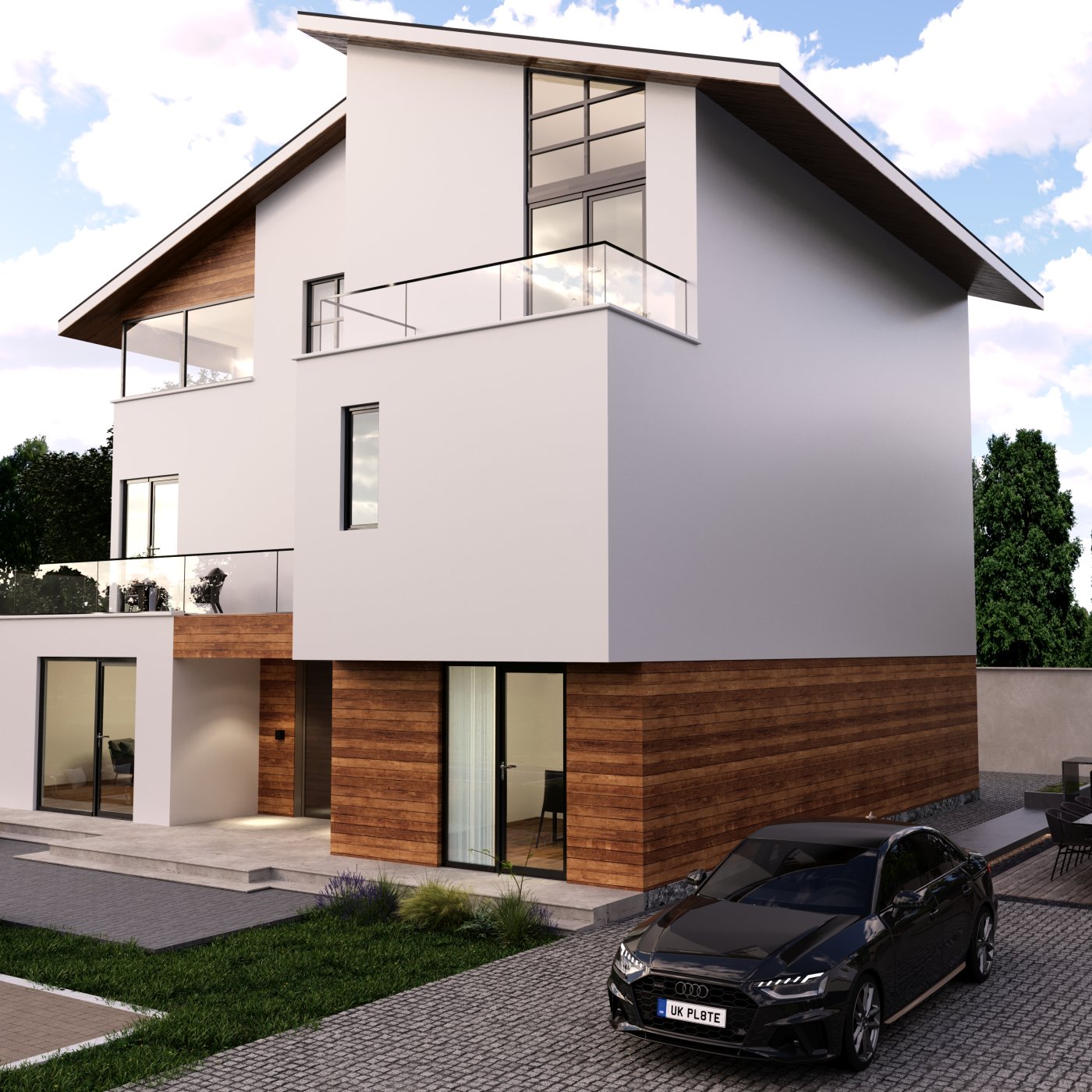 modern villa