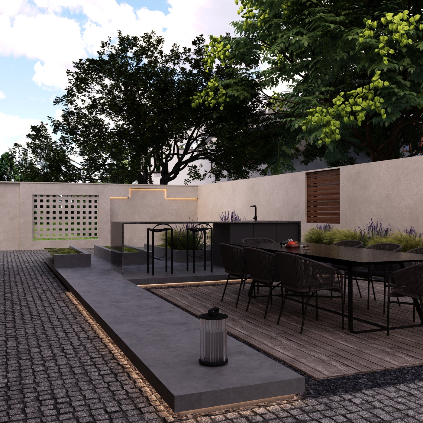 modern villa