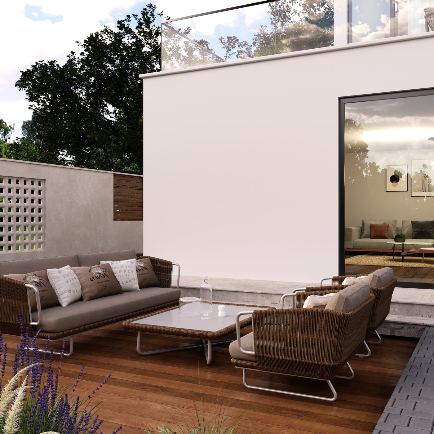 modern villa
