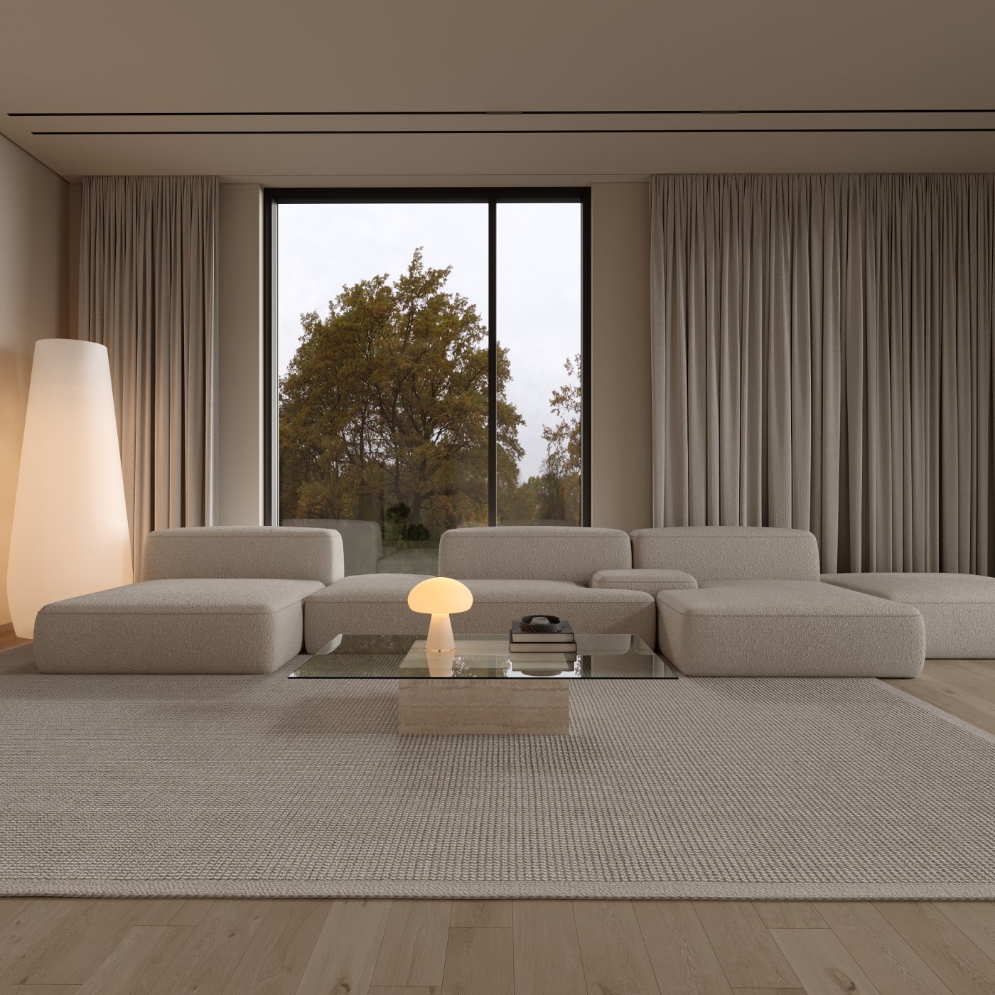 Minimalist living room