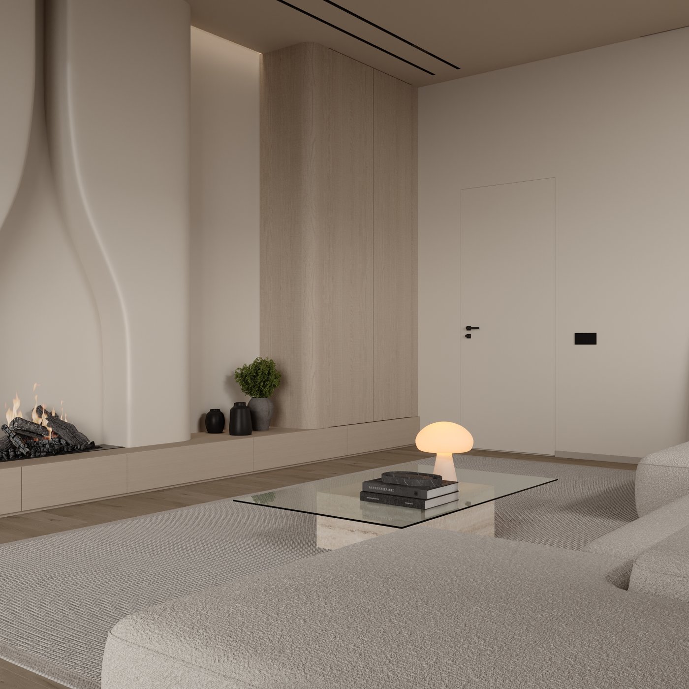 Minimalist living room