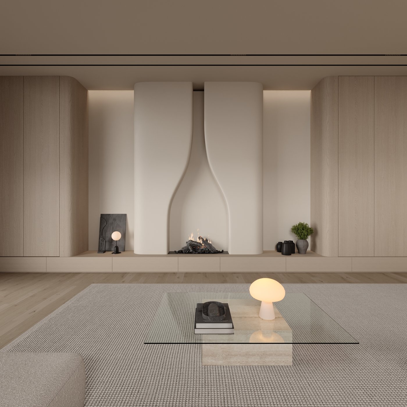 Minimalist living room