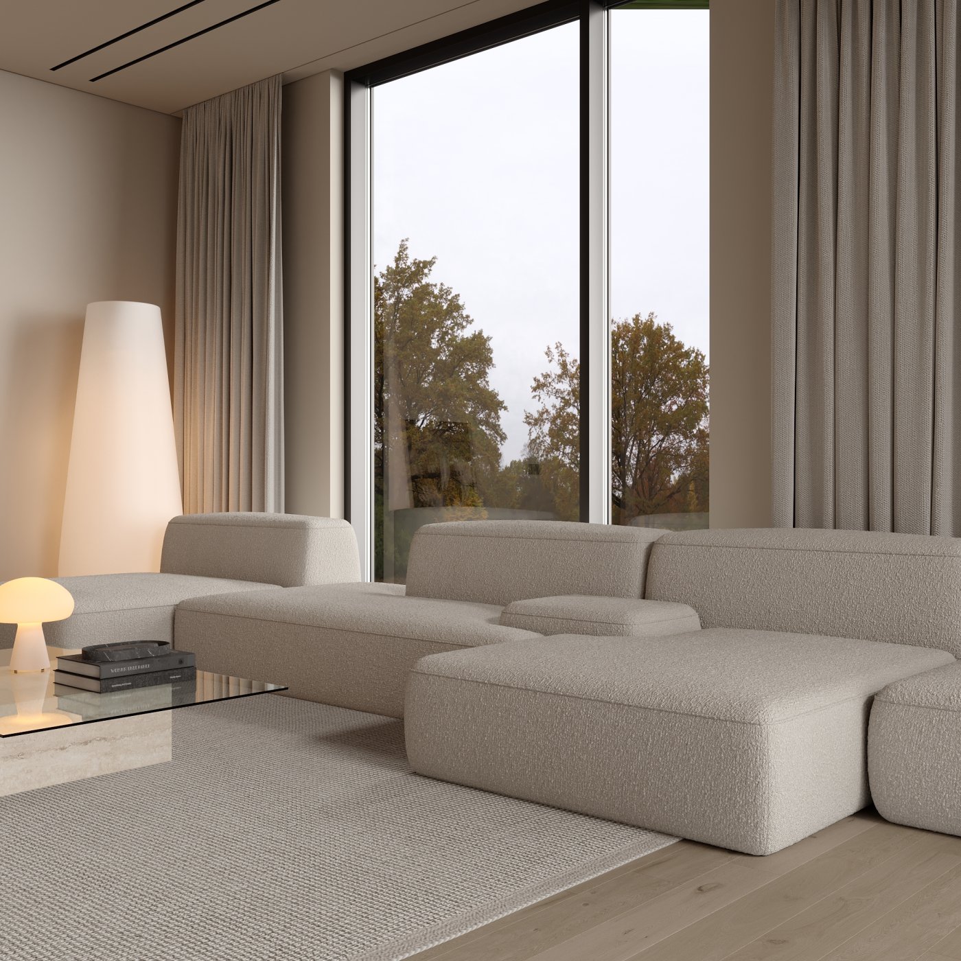 Minimalist living room