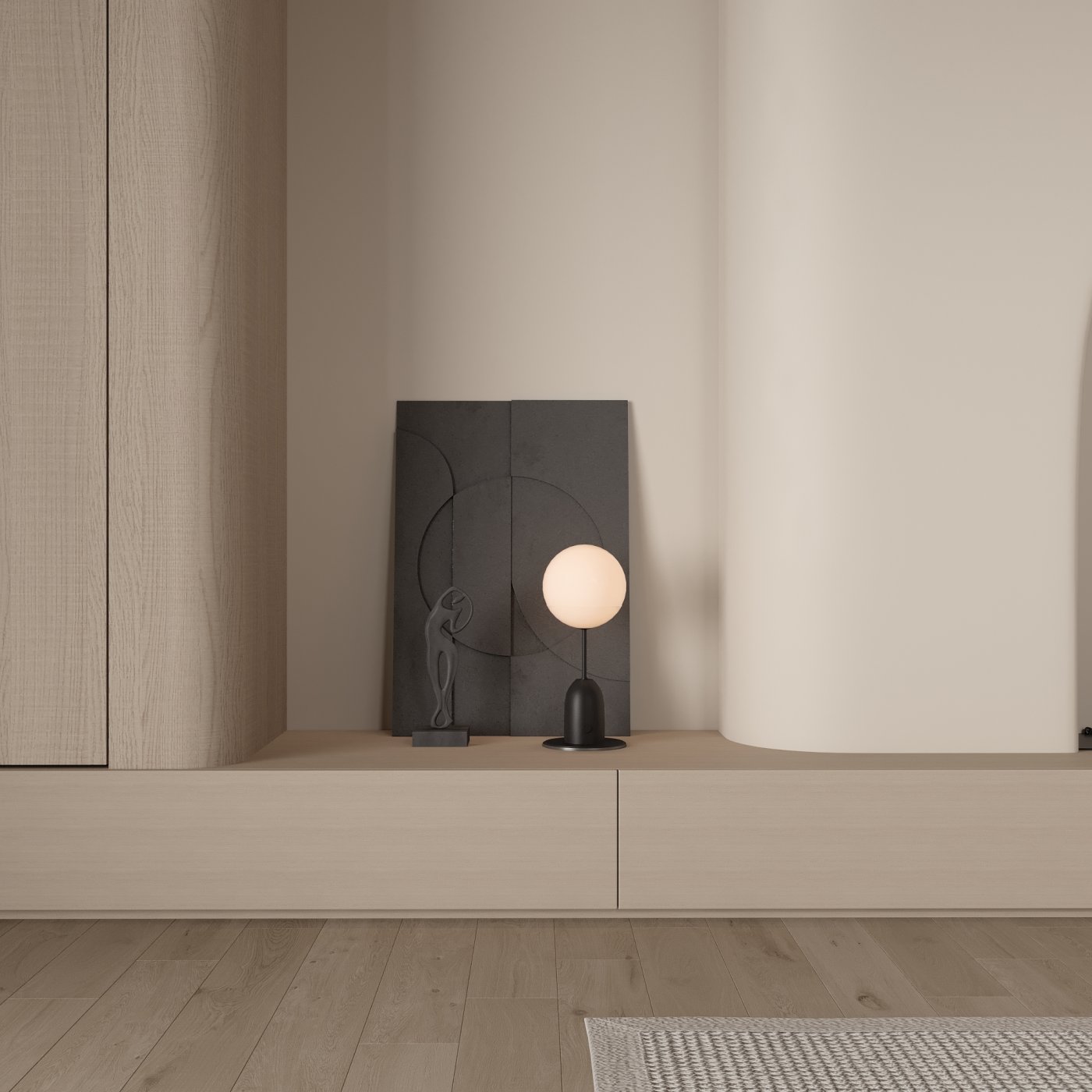 Minimalist living room