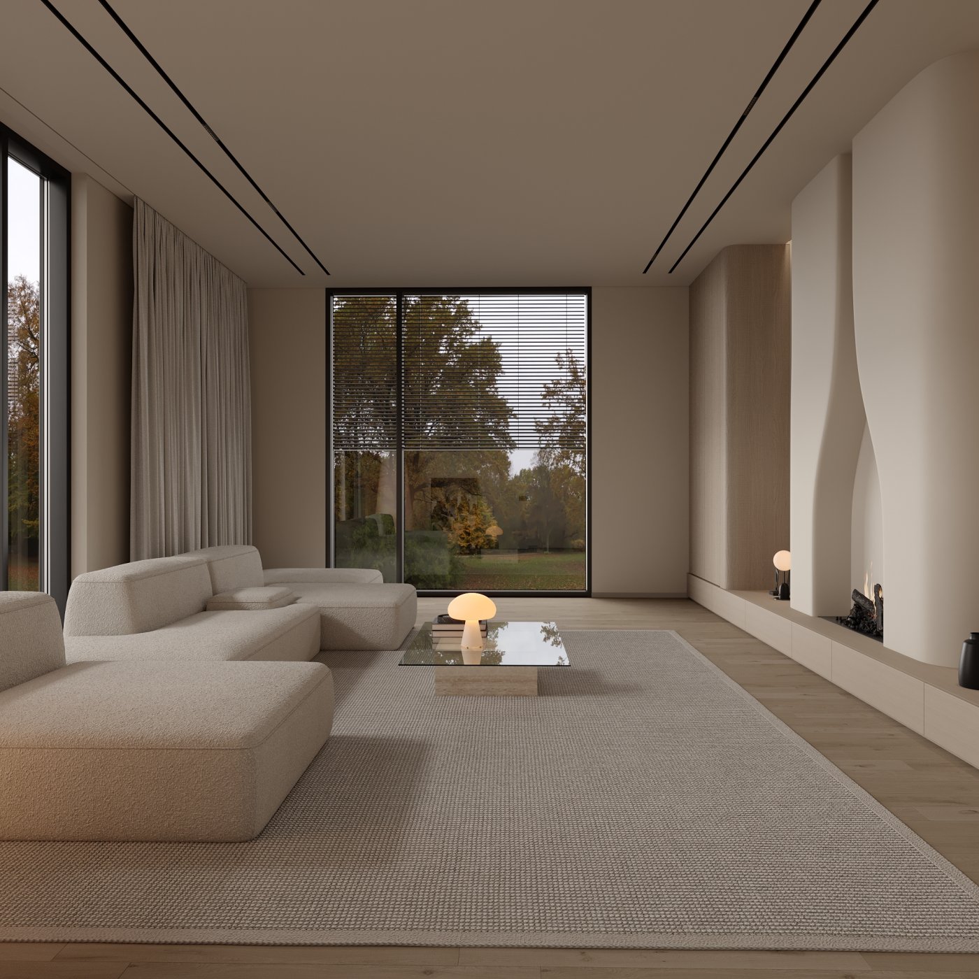 Minimalist living room