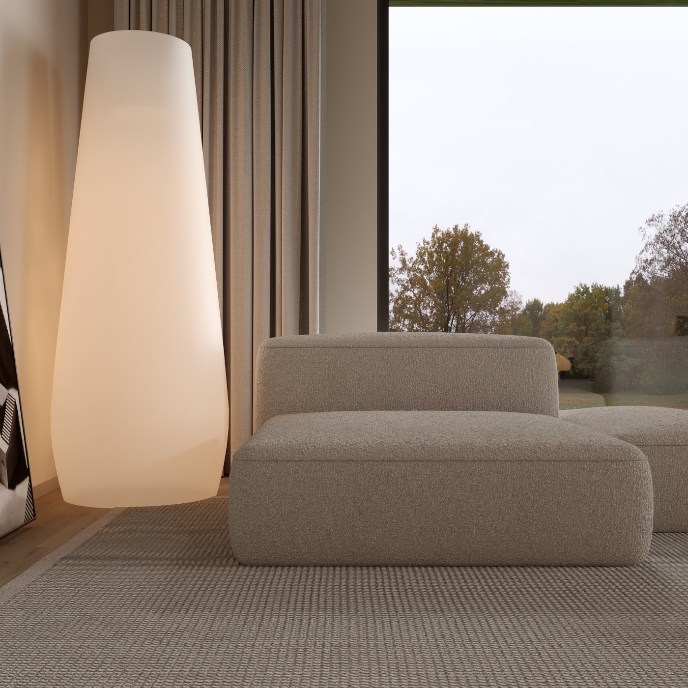 Minimalist living room