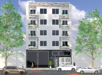 Modern R+4 Residential Building | Photorealistic 3D Architectural Visualization
