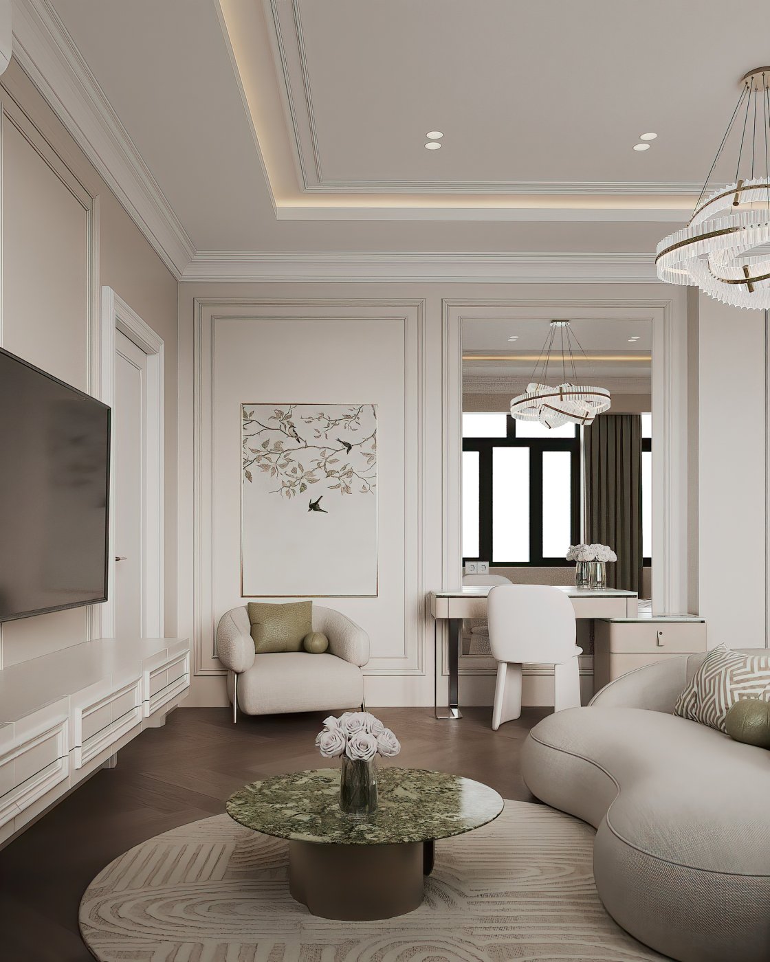 Modern Minimalist Bedroom Interior