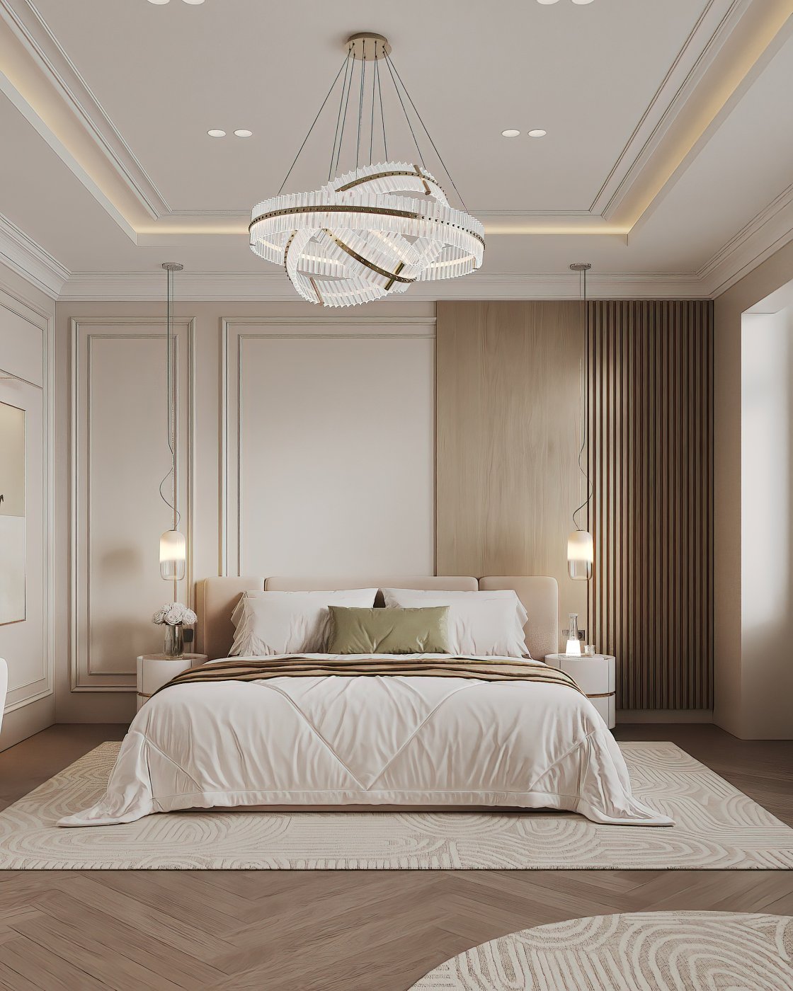 Modern Minimalist Bedroom Interior