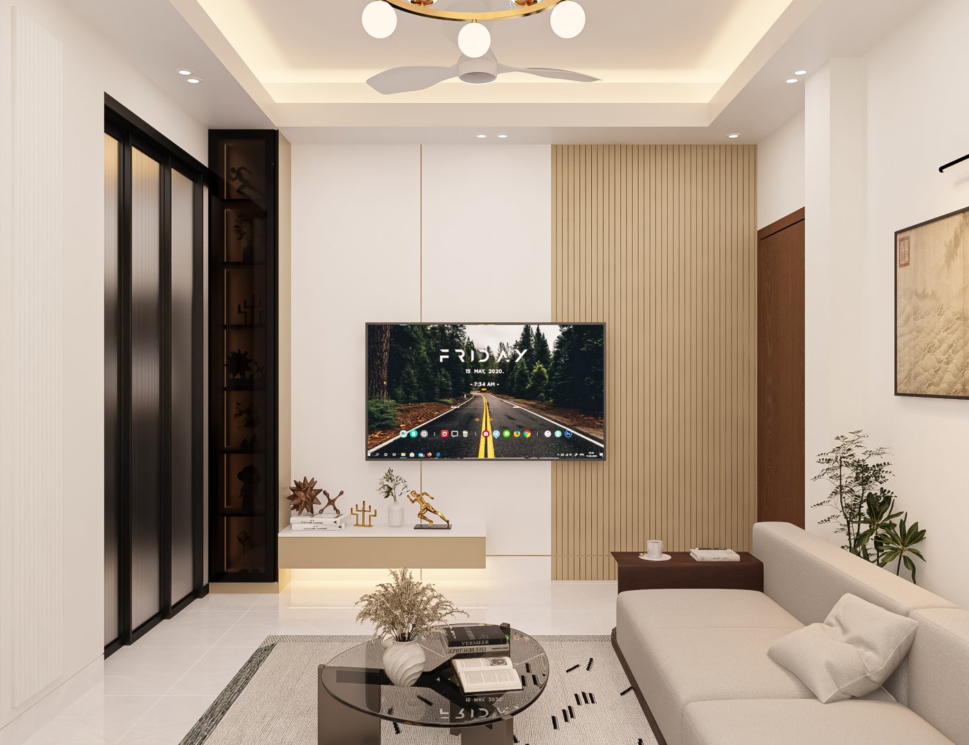 wet kitchen with dining